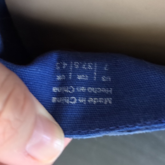 Blue faux suede flats - Picture 5 of 7